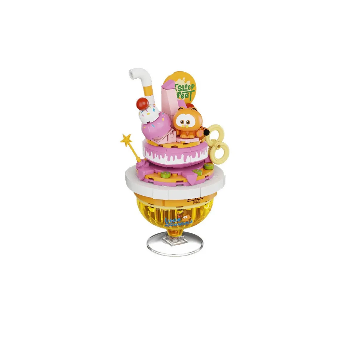 Pantasy - Garfield Foodie Series - Garfield Special Drink (set a construire)