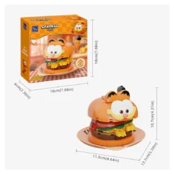 Pantasy - Garfield Foodie Series- Garfield Hamburger (set a construire)
