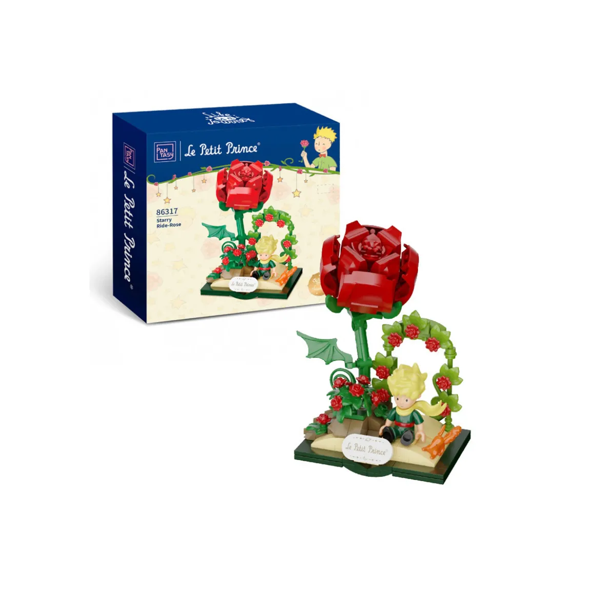 Pantasy - Le Petit Prince - Le Petit Prince Starry Ride Rose (set a construire)