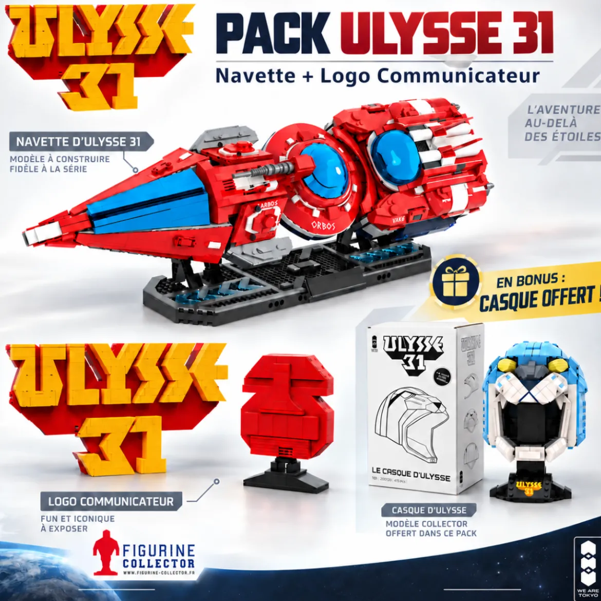 Pantasy X We are Tokyo Ulysse 31 Pack Navette + Logo + Communicateur