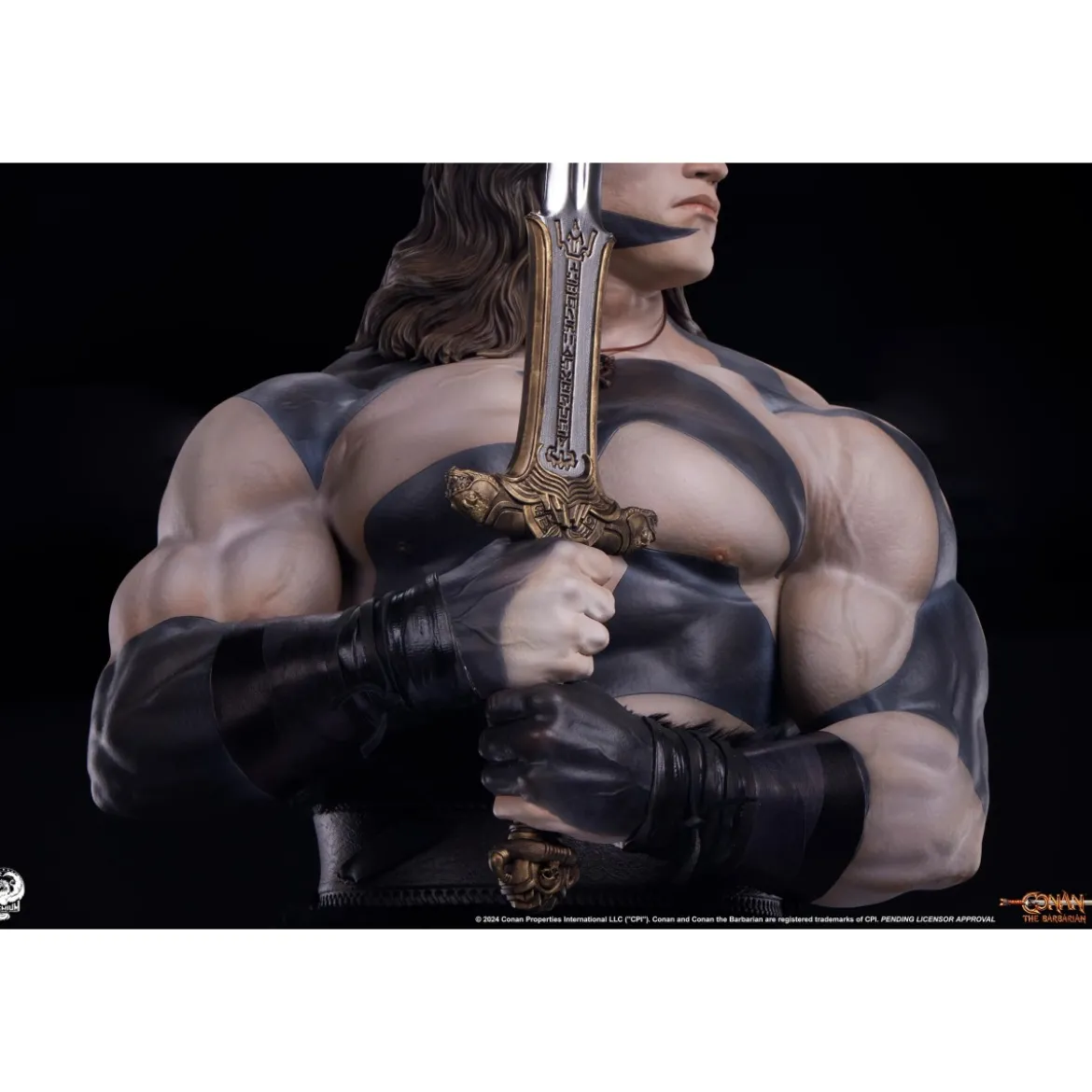 PCS Collectibles - CONAN WARPAINT 1/2 scale statue