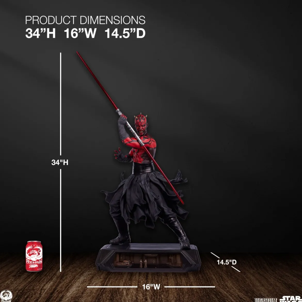 PCS Star Wars- Darth Maul Deluxe 1/3 Scale Epic Series Statue - Episode I The Phantom Menace