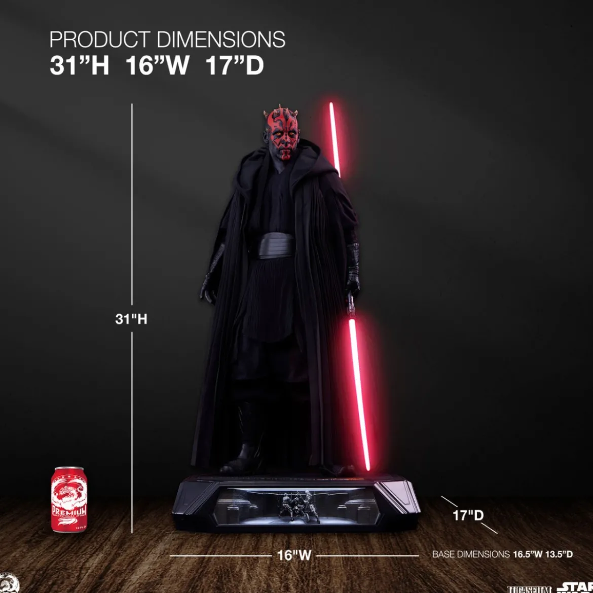 PCS Star Wars- Darth Maul 1/3 Hyperreal Statue - Episode I The Phantom Menace
