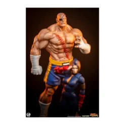 PCS - Street Fighter: Street Jam - Sagat & Juli 1:10 Scale Statue Set