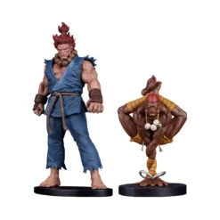 PCS - Street Fighter: Street Jam - Akuma & Dhalsim 1:10 Scale Statue Set