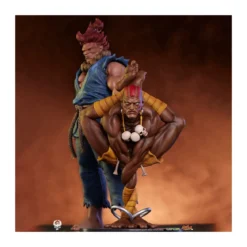 PCS - Street Fighter: Street Jam - Akuma & Dhalsim 1:10 Scale Statue Set
