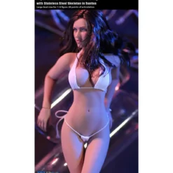 Phicen - TBLeague 1/6 Scale Female Super-Flexible Seamless Body - Corp bronzé maillot blanc gros bonnets