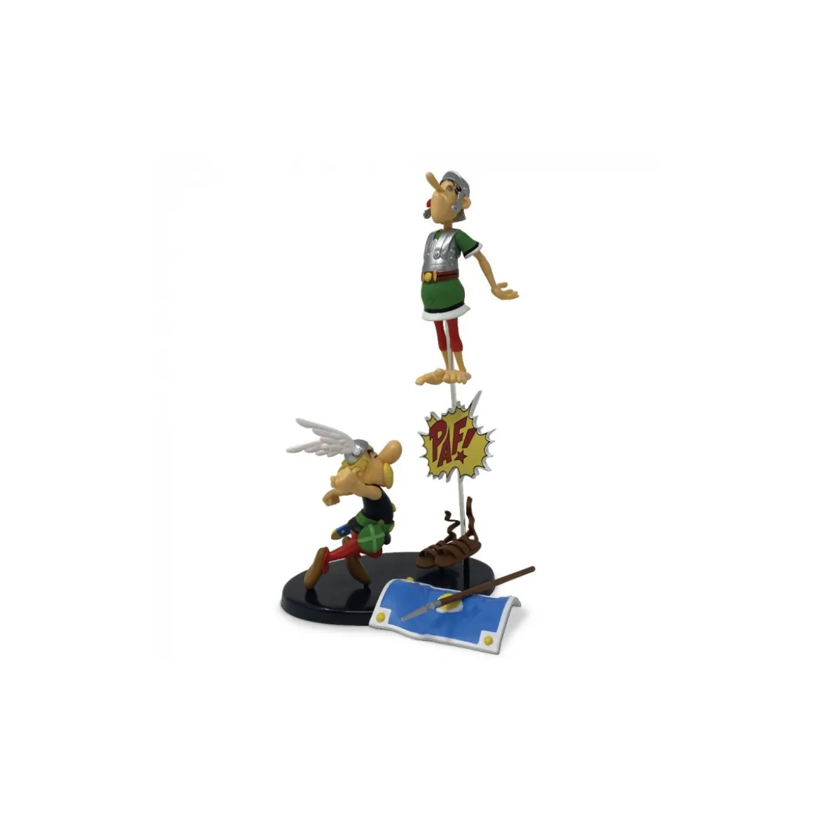 Plastoy - Asterix - Statue resine Astérix et le légionnaire PAF !