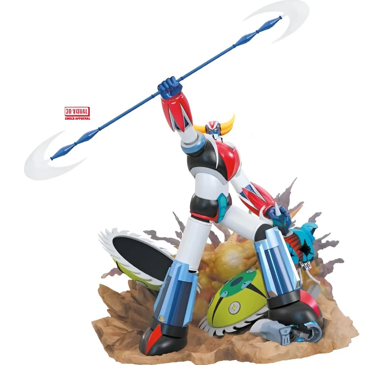 Plastoy - Diorama Grendizer vs Gin Gin - Goldorak