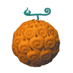 Plastoy - Tirelire Fruit du Demon Pyrofruit - One Piece - Devil Fruit Mera Mera no Mi