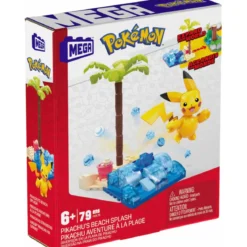 Pokemon - PIKACHU'S BEACH SPLASH - Mega Construx Wonder Builder