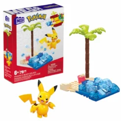 Pokemon - PIKACHU'S BEACH SPLASH - Mega Construx Wonder Builder