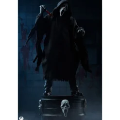 Pop Culture Shock Scream statue 1/4 Ghostface Deluxe