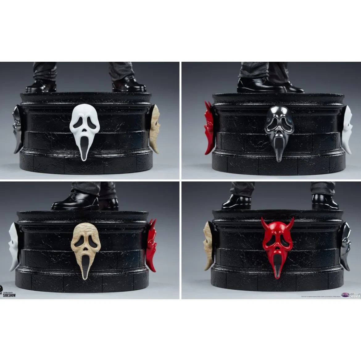Pop Culture Shock Scream statue 1/4 Ghostface Deluxe