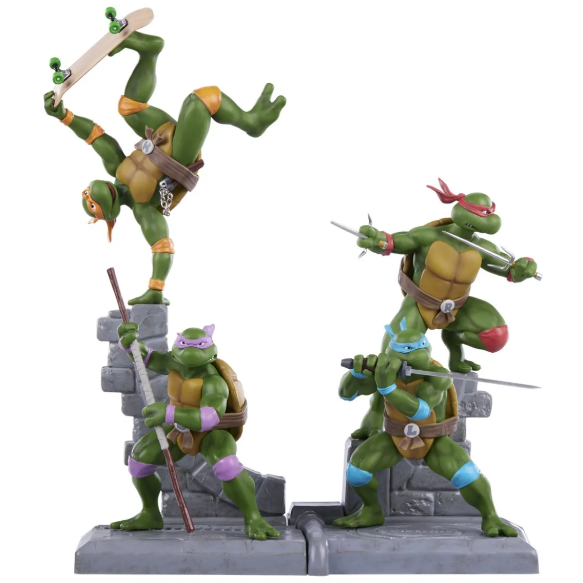 Premium Collectibles Studio PCS - Teenage Mutant Ninja Turtles PVC 4-Pack