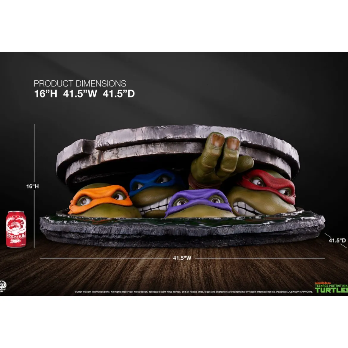 Premium Collectibles Studio PCS - TMNT: Underground 1:1 scale diorama - Teenage Mutant Ninja Turtles
