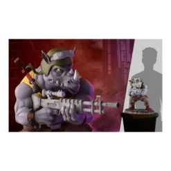 Premium Collectibles Studio PCS - Rocksteady 1/4 Statue - Teenage Mutant Ninja Turtles TMNT