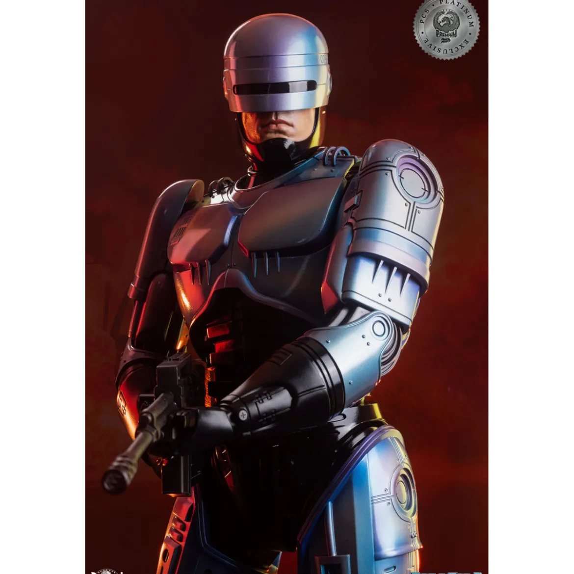 Premium Collectibles Studio PCS ROBOCOP 2 Platinum Exclusive Statue 1/3