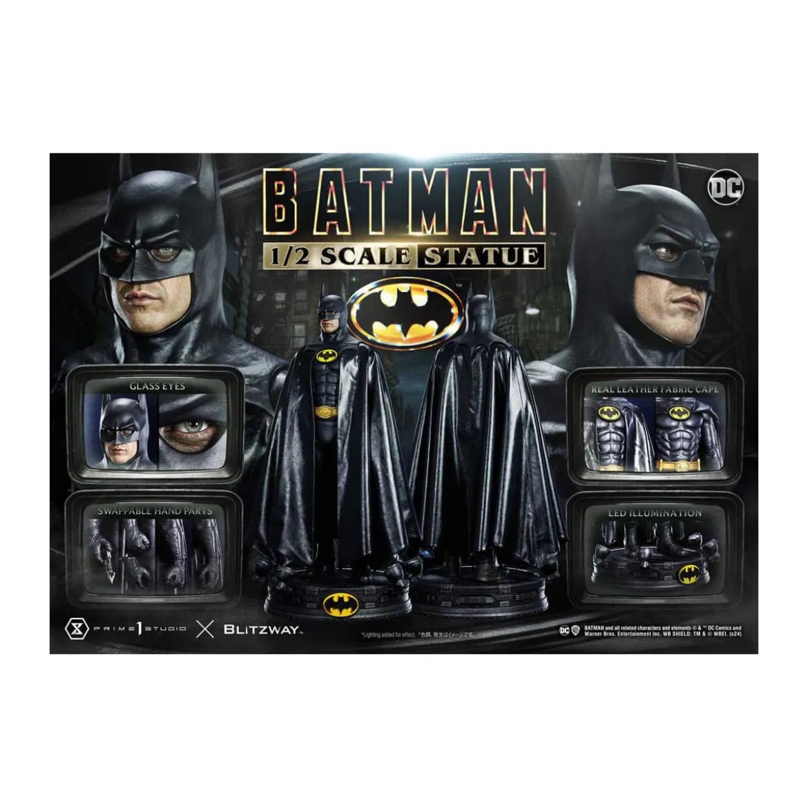 Prime 1 - BATMAN 1/2 Statue - Batman (1989)