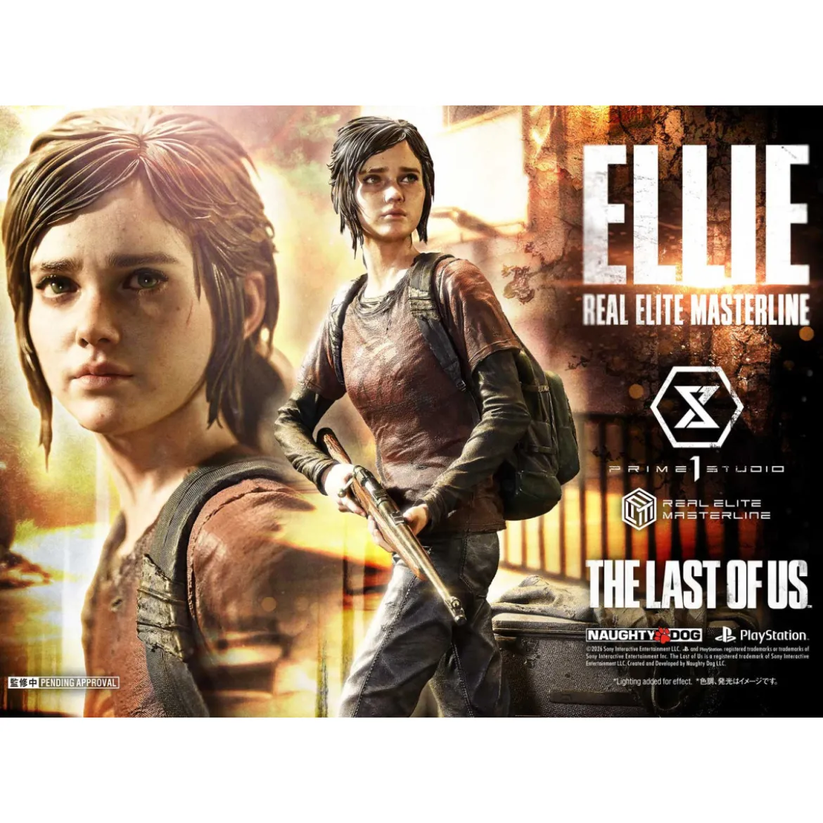 Prime 1 - Ellie (The Last of Us Part I) 1/4 Real Elite Masterline Bonus Version