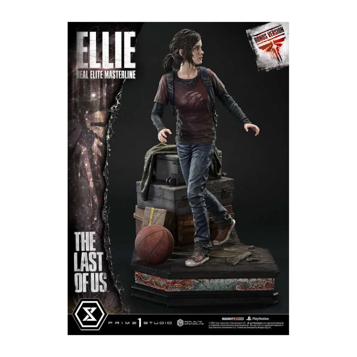 Prime 1 - Ellie (The Last of Us Part I) 1/4 Real Elite Masterline Bonus Version