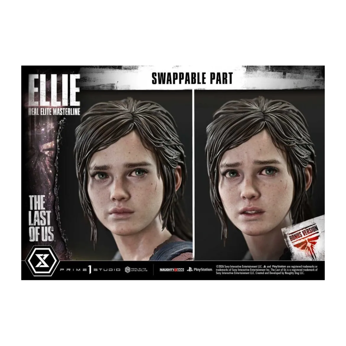 Prime 1 - Ellie (The Last of Us Part I) 1/4 Real Elite Masterline Bonus Version