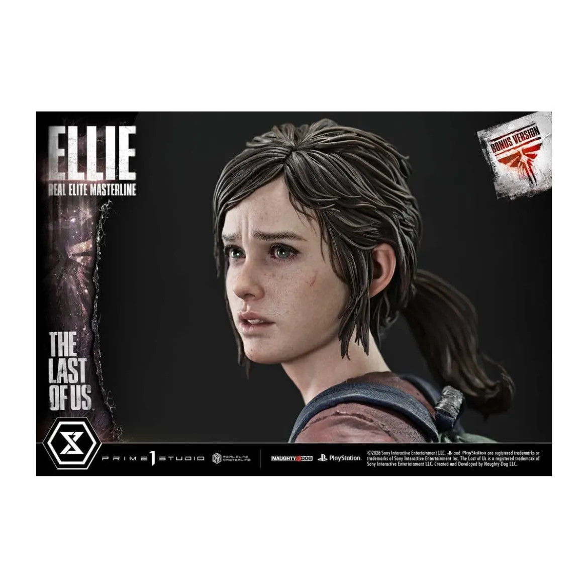 Prime 1 - Ellie (The Last of Us Part I) 1/4 Real Elite Masterline Bonus Version