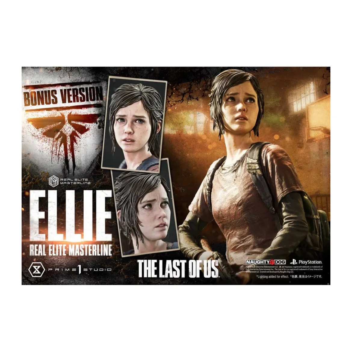 Prime 1 - Ellie (The Last of Us Part I) 1/4 Real Elite Masterline Bonus Version
