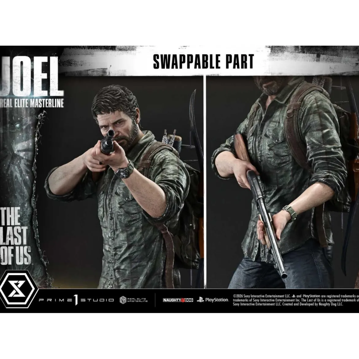 Prime 1 - Joel (The Last of Us Part I) 1/4 Real Elite Masterline