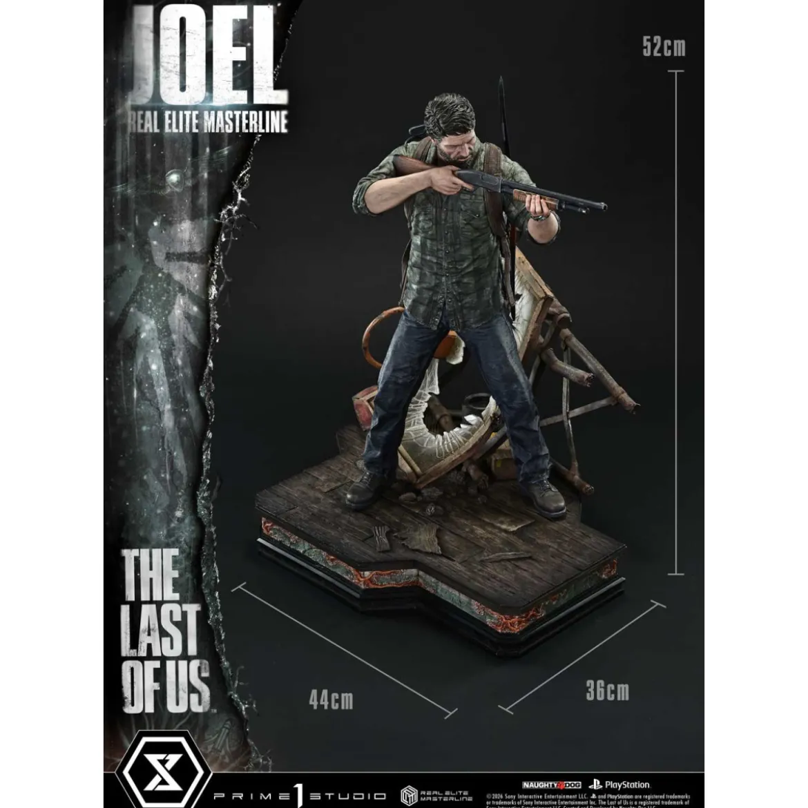 Prime 1 - Joel (The Last of Us Part I) 1/4 Real Elite Masterline