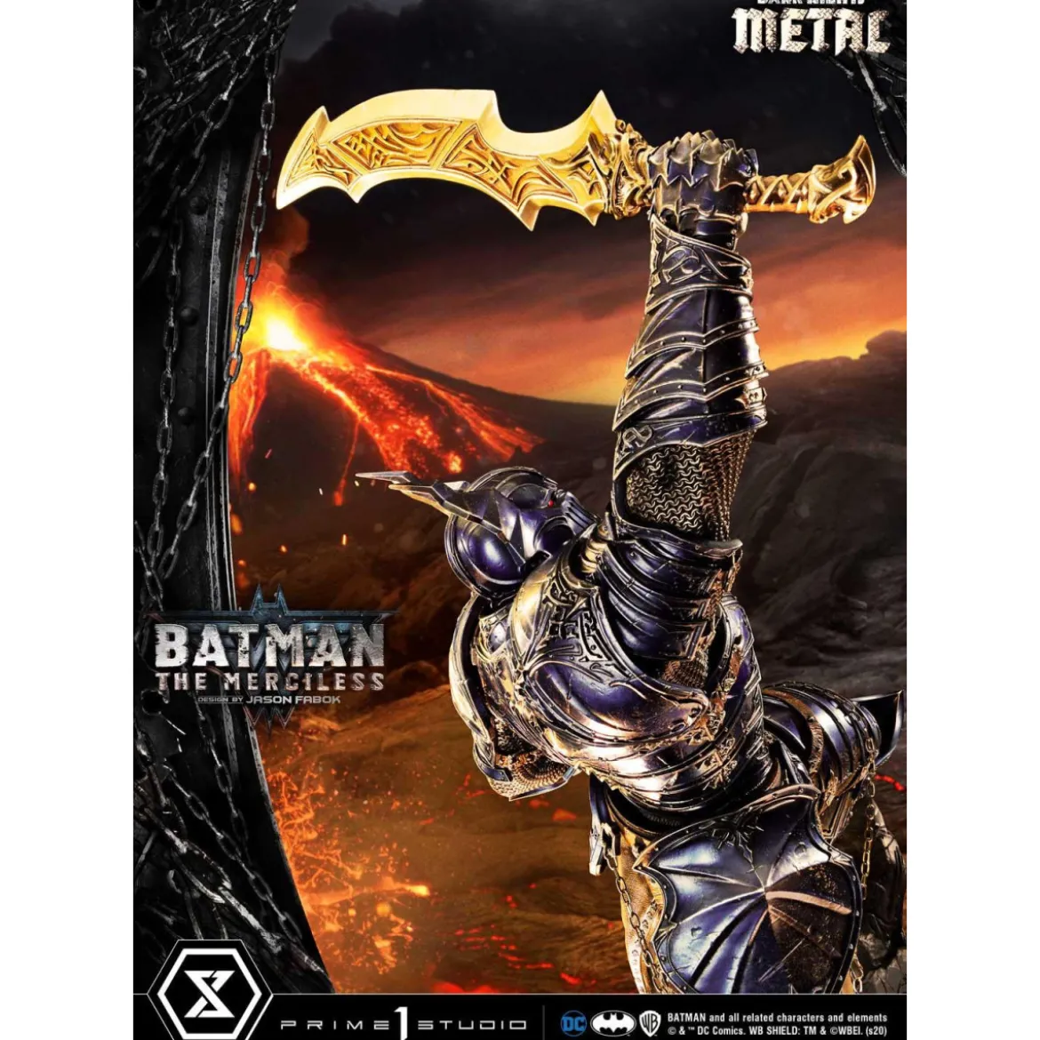 Prime One Studio - Dark Nights : Metal The Merciless - Museum Masterline DC Metal Series 1/3