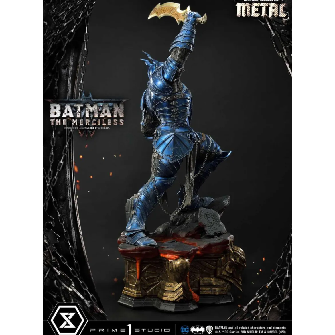Prime One Studio - Dark Nights : Metal The Merciless - Museum Masterline DC Metal Series 1/3