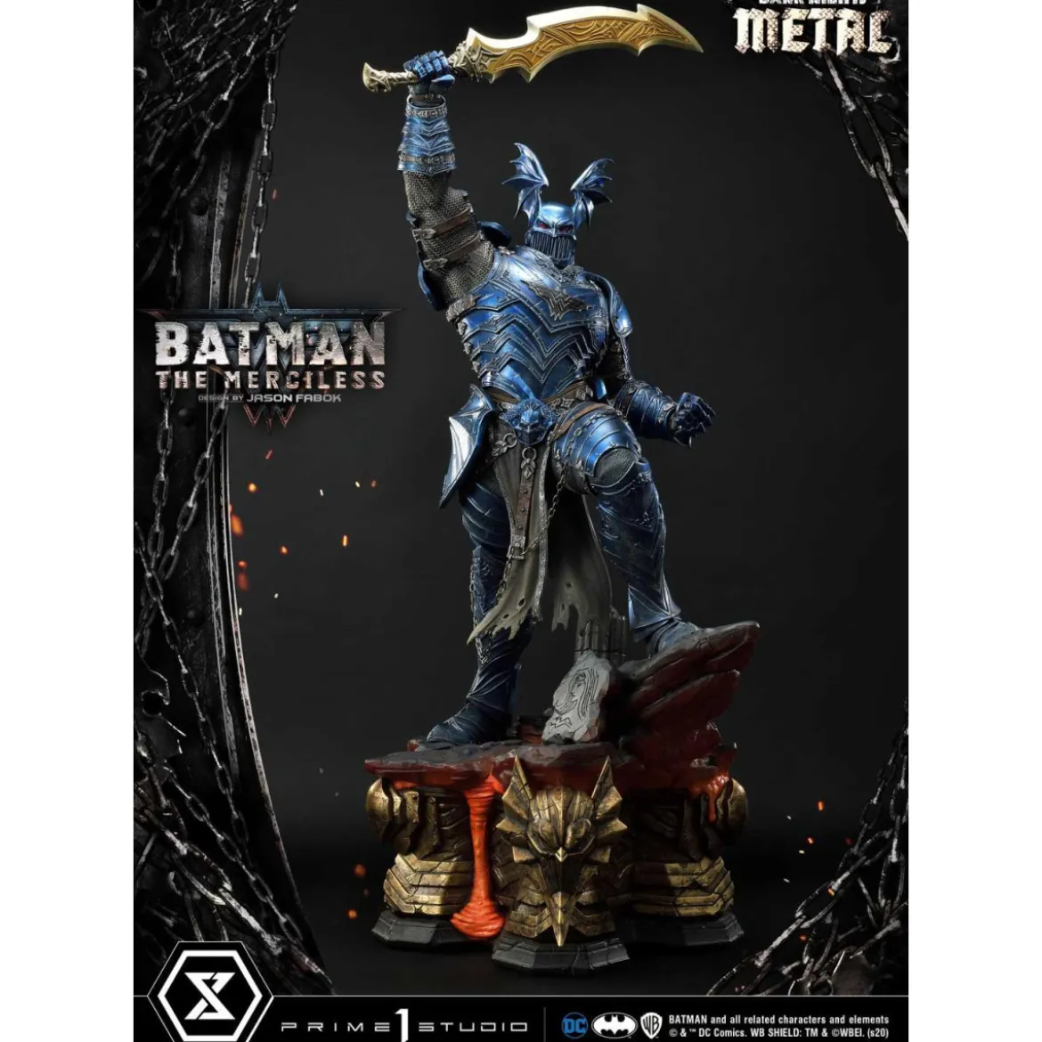 Prime One Studio - Dark Nights : Metal The Merciless - Museum Masterline DC Metal Series 1/3