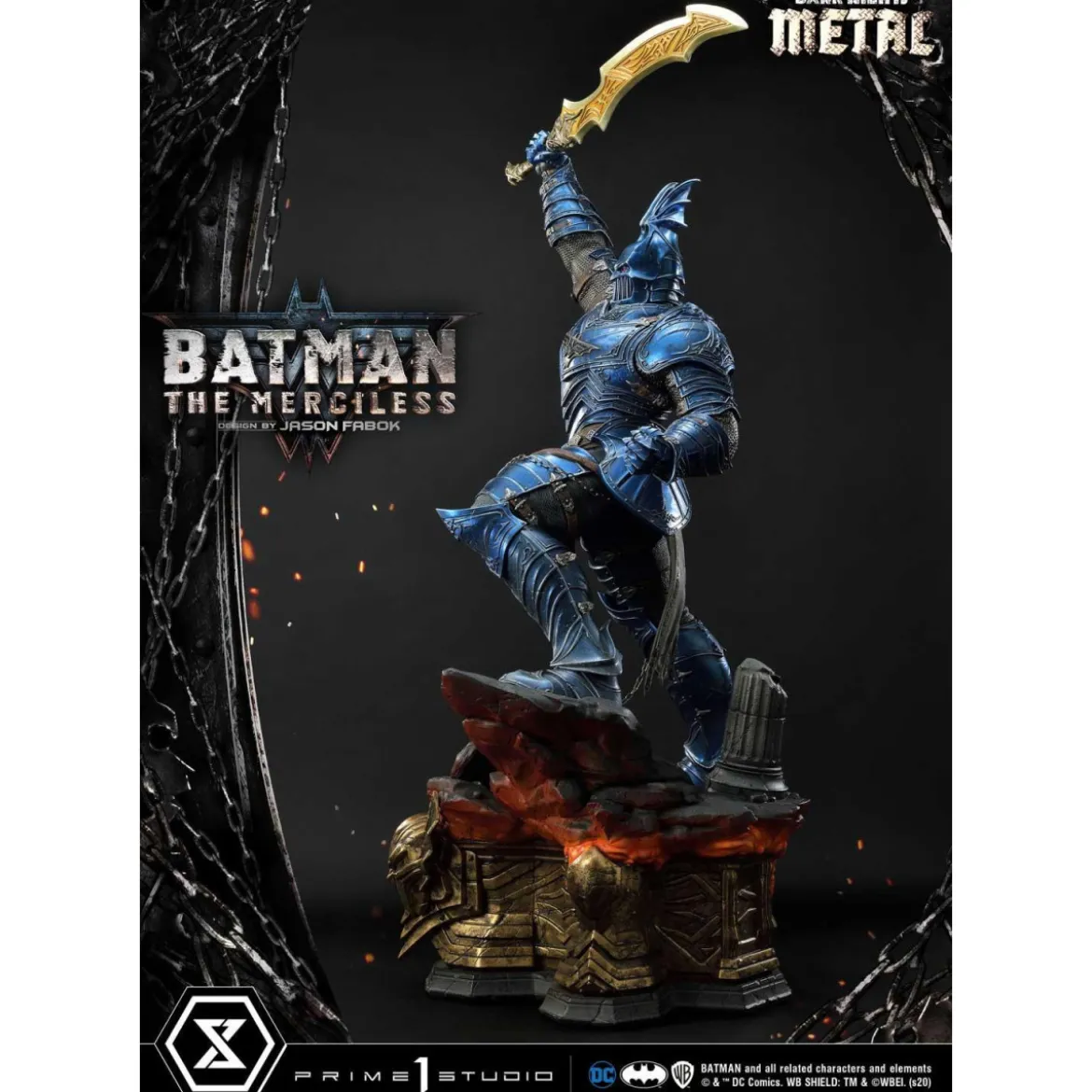 Prime One Studio - Dark Nights : Metal The Merciless - Museum Masterline DC Metal Series 1/3