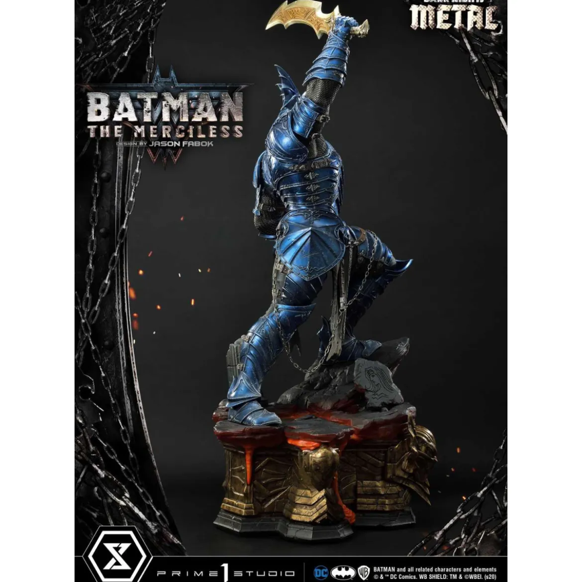 Prime One Studio - Dark Nights : Metal The Merciless - Museum Masterline DC Metal Series 1/3