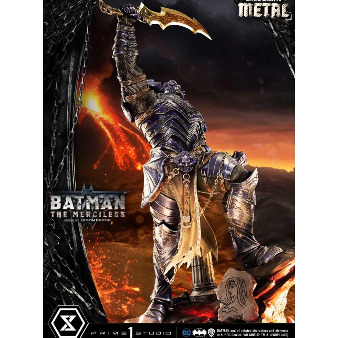 Prime One Studio - Dark Nights : Metal The Merciless - Museum Masterline DC Metal Series 1/3