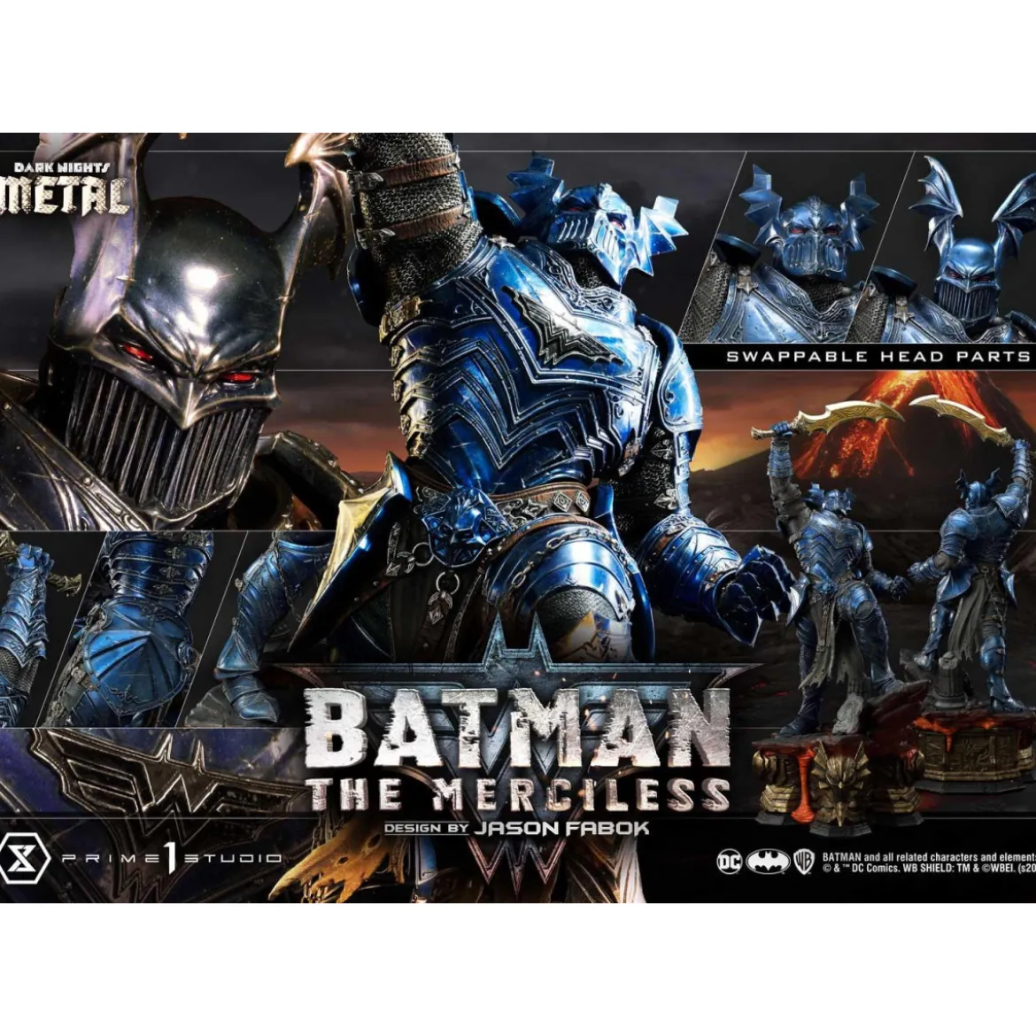 Prime One Studio - Dark Nights : Metal The Merciless - Museum Masterline DC Metal Series 1/3
