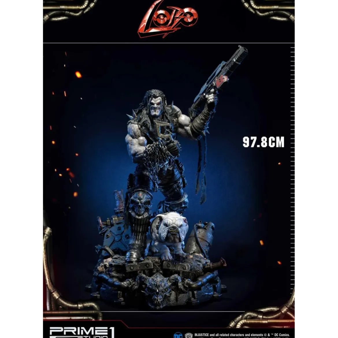 Prime One Studio - LOBO Deluxe Version - Injustice: Gods Among Us Ultimate Museum Masterline Series 1/3