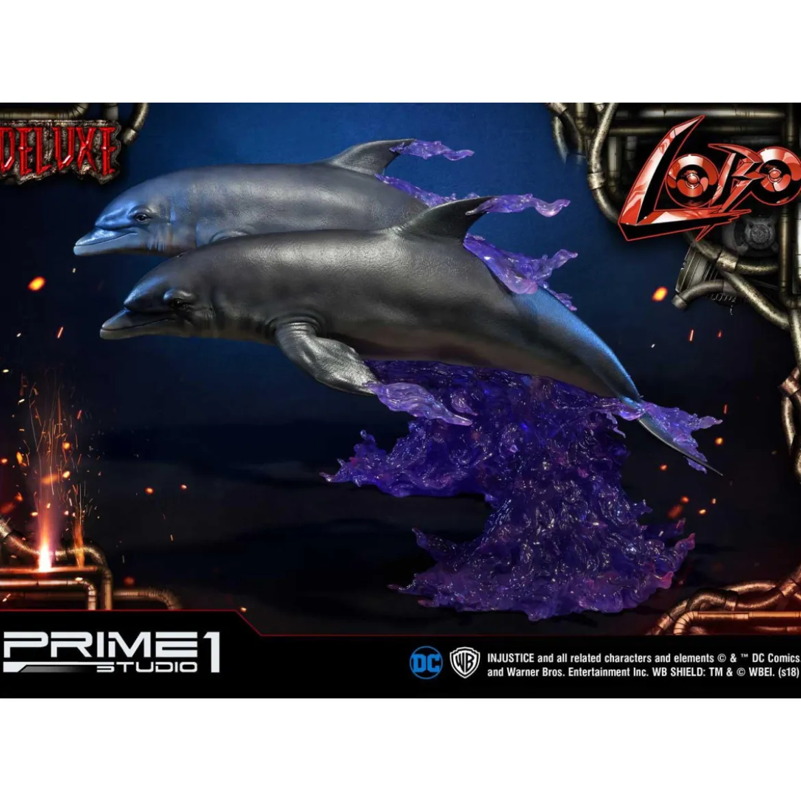Prime One Studio - LOBO Deluxe Version - Injustice: Gods Among Us Ultimate Museum Masterline Series 1/3