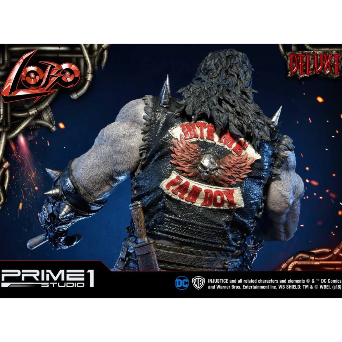 Prime One Studio - LOBO Deluxe Version - Injustice: Gods Among Us Ultimate Museum Masterline Series 1/3