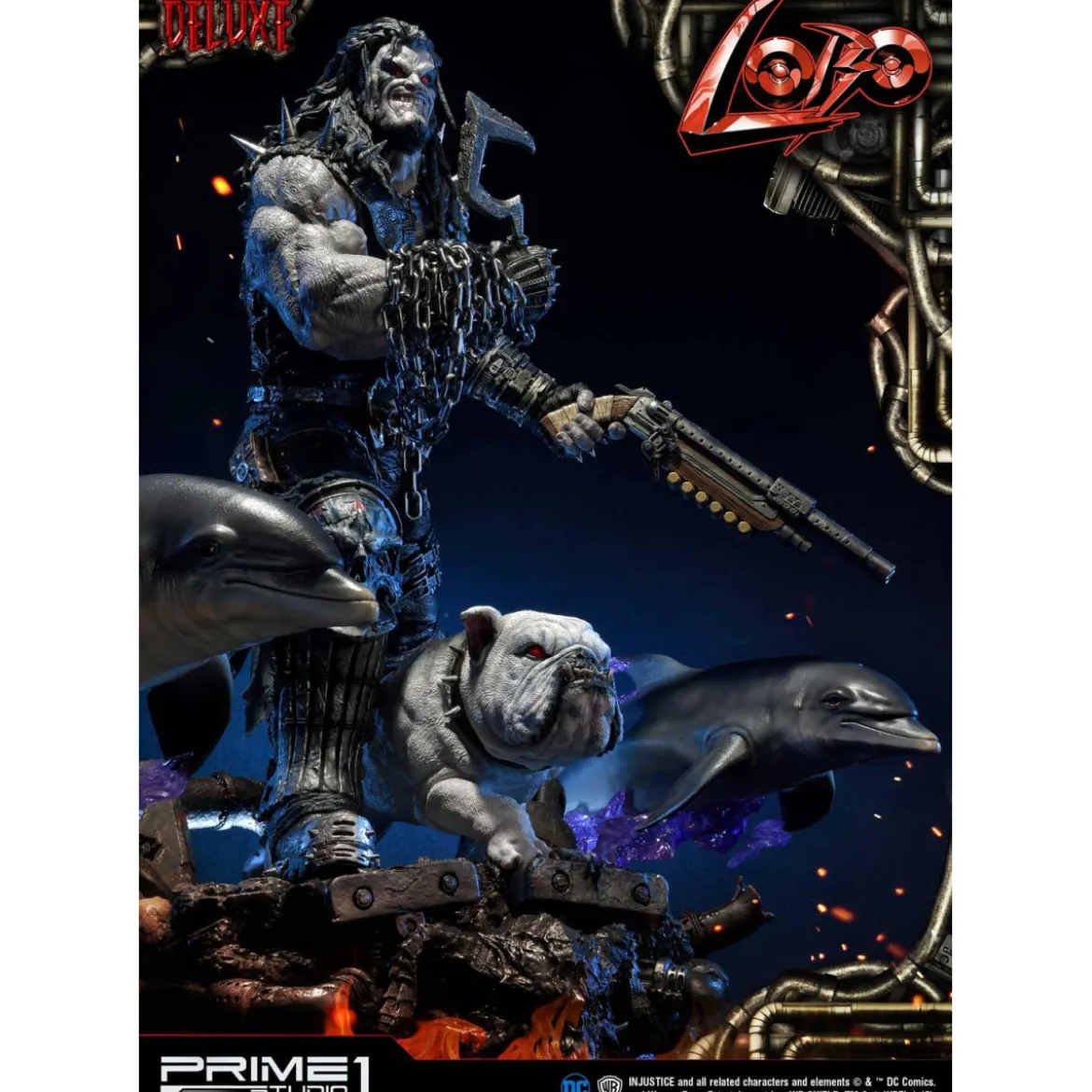 Prime One Studio - LOBO Deluxe Version - Injustice: Gods Among Us Ultimate Museum Masterline Series 1/3