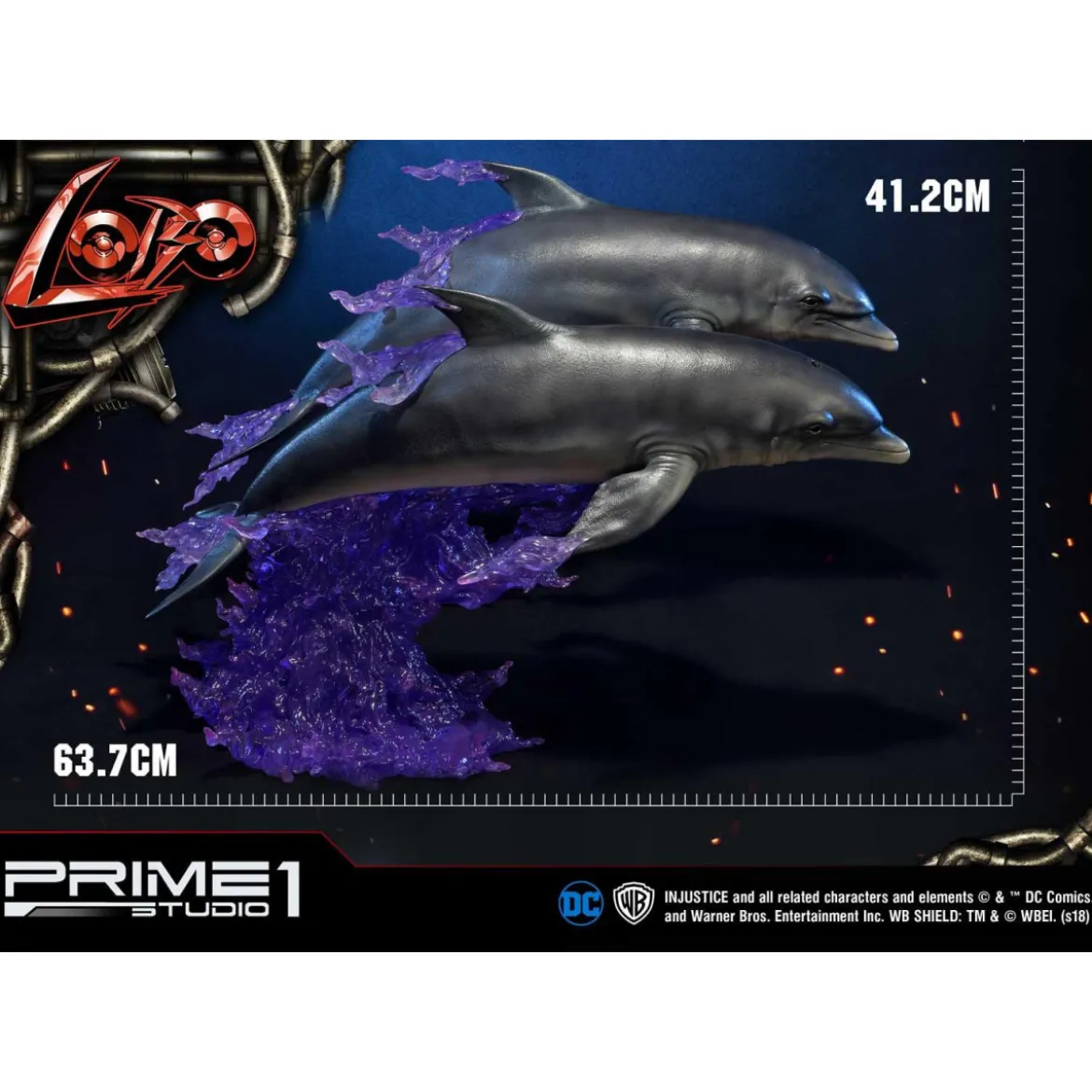Prime One Studio - LOBO Deluxe Version - Injustice: Gods Among Us Ultimate Museum Masterline Series 1/3