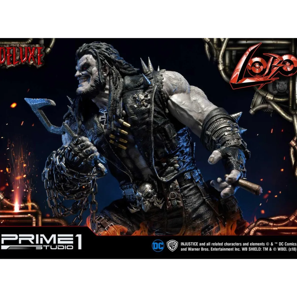 Prime One Studio - LOBO Deluxe Version - Injustice: Gods Among Us Ultimate Museum Masterline Series 1/3