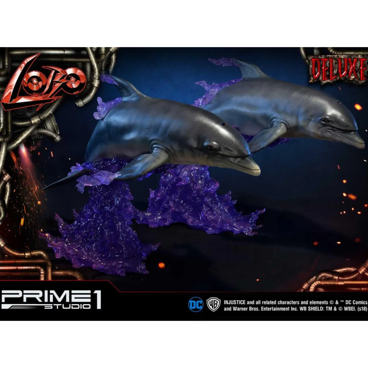 Prime One Studio - LOBO Deluxe Version - Injustice: Gods Among Us Ultimate Museum Masterline Series 1/3