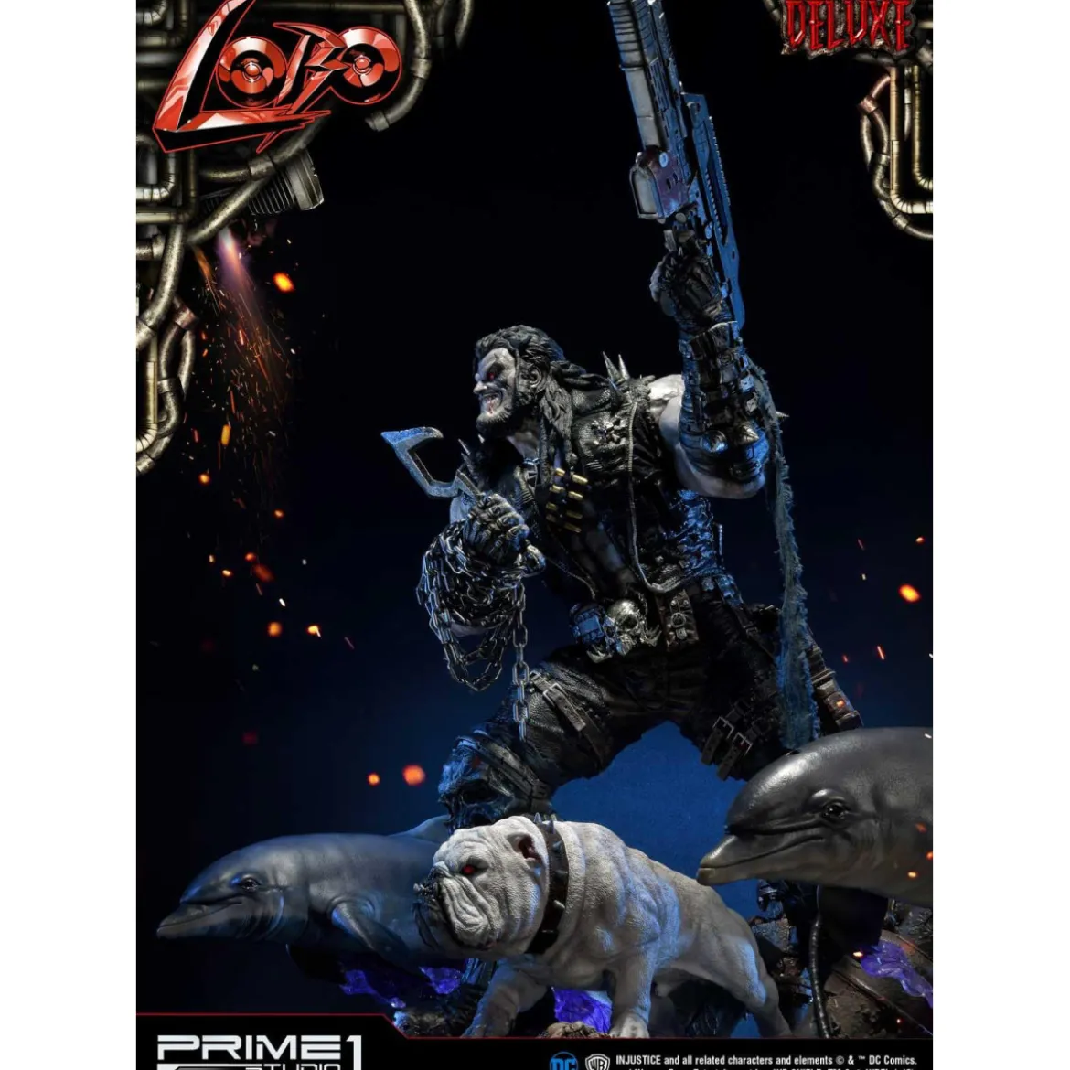 Prime One Studio - LOBO Deluxe Version - Injustice: Gods Among Us Ultimate Museum Masterline Series 1/3