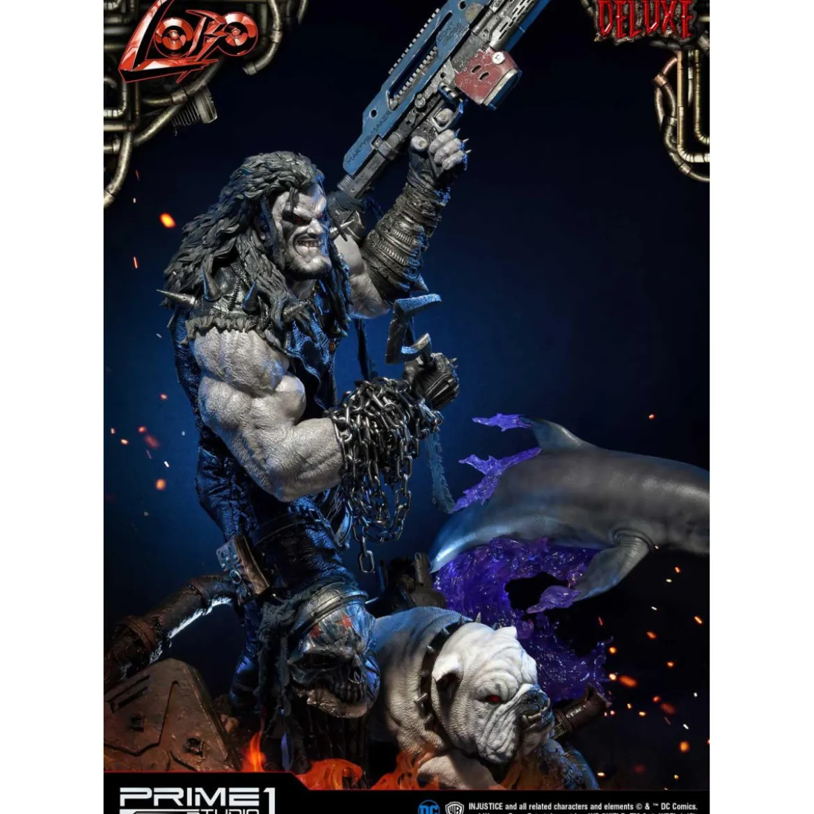 Prime One Studio - LOBO Deluxe Version - Injustice: Gods Among Us Ultimate Museum Masterline Series 1/3