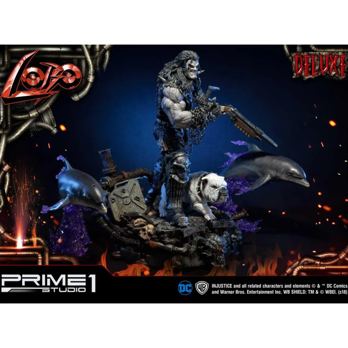 Prime One Studio - LOBO Deluxe Version - Injustice: Gods Among Us Ultimate Museum Masterline Series 1/3
