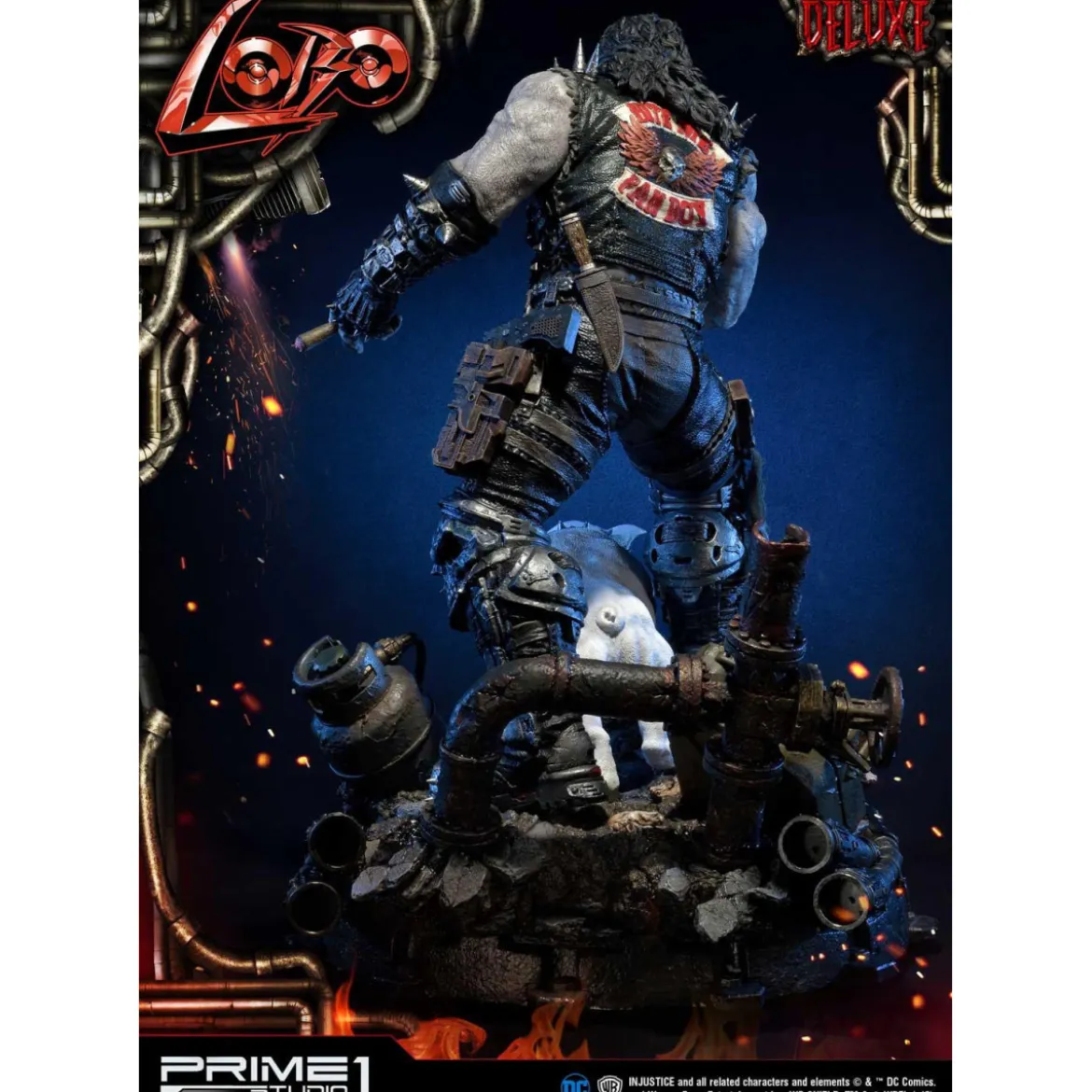 Prime One Studio - LOBO Deluxe Version - Injustice: Gods Among Us Ultimate Museum Masterline Series 1/3