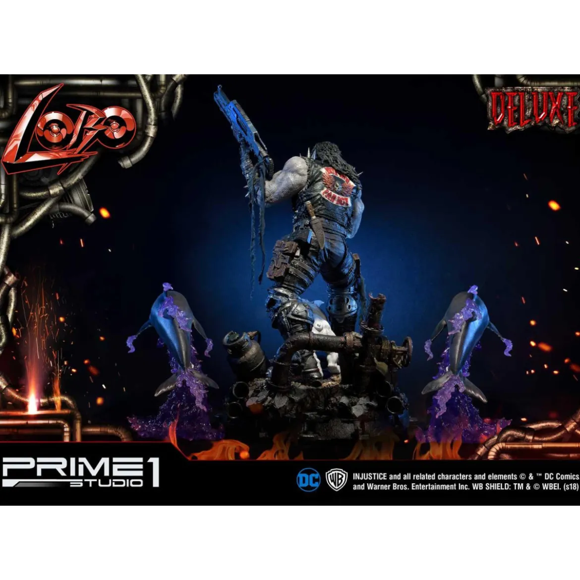 Prime One Studio - LOBO Deluxe Version - Injustice: Gods Among Us Ultimate Museum Masterline Series 1/3