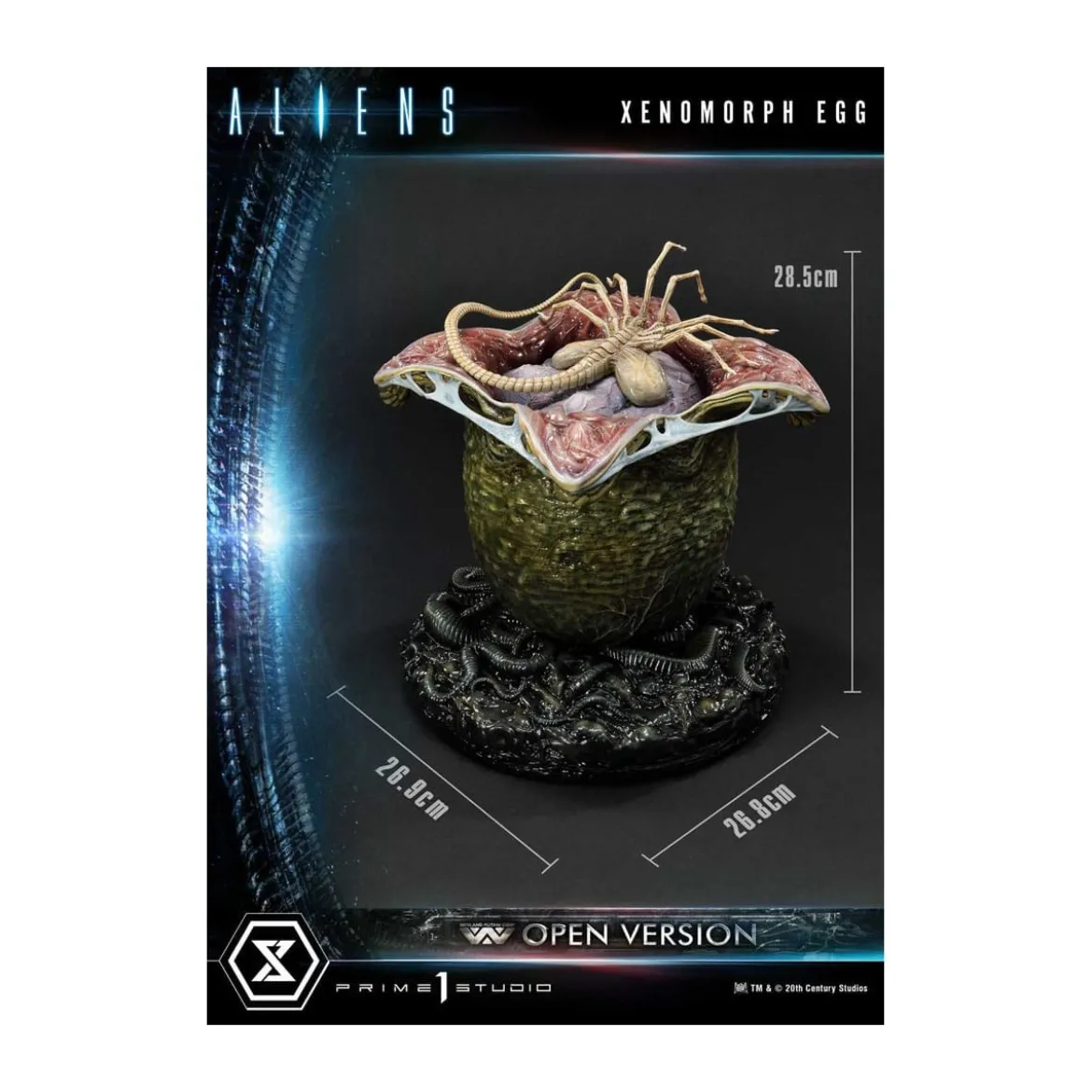 Prime 1 Studio - Aliens Premium Masterline Series statuette Xenomorph Egg Open Version - Ovomorph